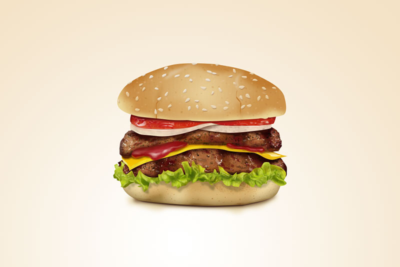 image d'un hamburger