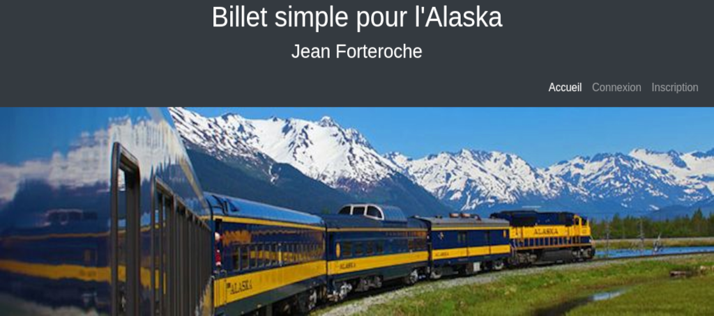 Train en Alaska